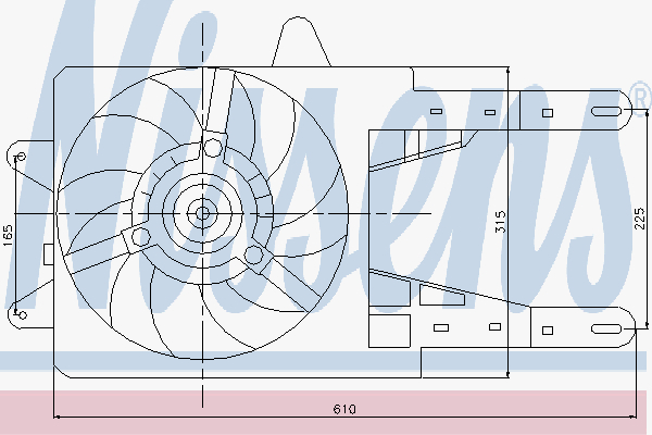 Radiator Fiat Punto I 93-