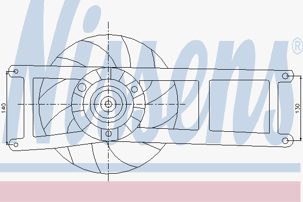 Radiator Fiat Panda 1.1-1,2 03-