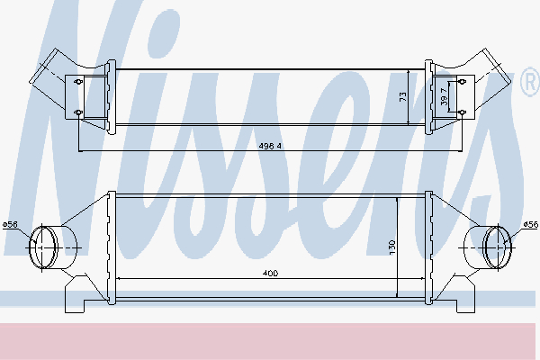 Radiator Ford Transit Vii 00-