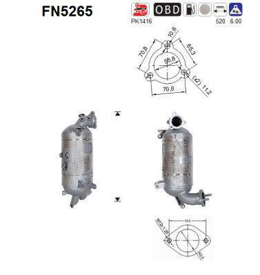 Partikkelfilter (DPF)