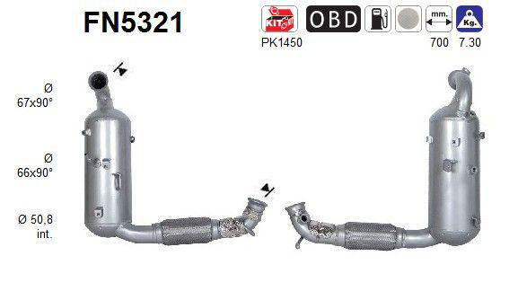 Partikkelfilter (DPF)