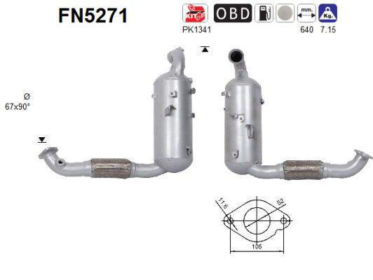 Partikkelfilter (DPF)