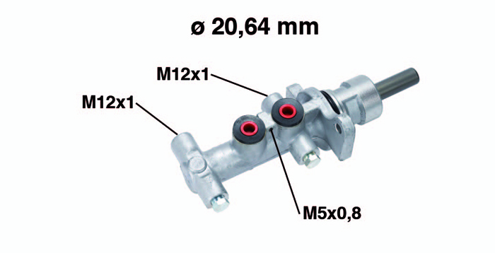 Hovedbremsesylinder ProMeister