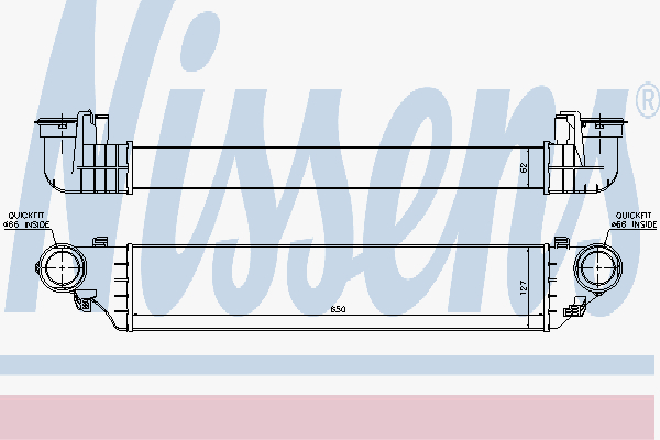 Radiator Mercedes W203 Cdi 00-