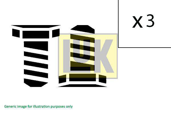 Skruvsats koncentrisk slavcylinder
