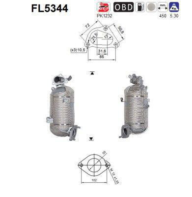 Partikelfilter (DPF)