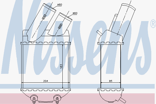 Radiator Renault Megane 1,9 Td 95-