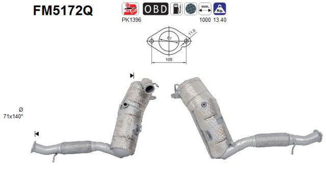 Partikkelfilter (DPF)