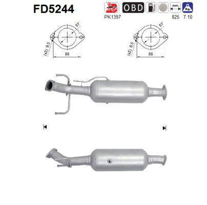Partikkelfilter (DPF)