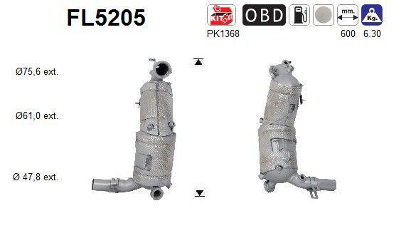 Partikkelfilter (DPF)