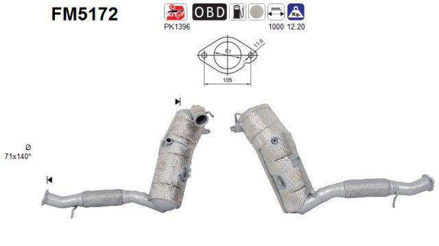 Partikkelfilter (DPF)