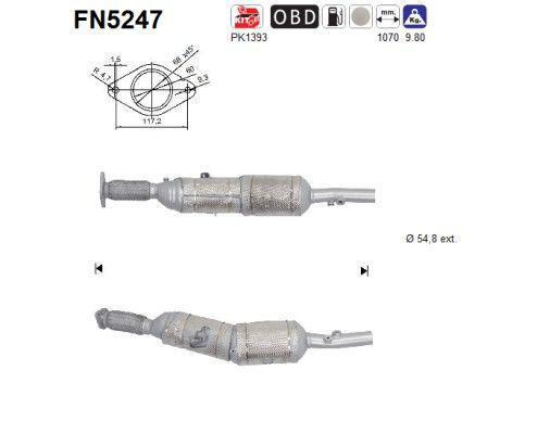 Partikkelfilter (DPF)