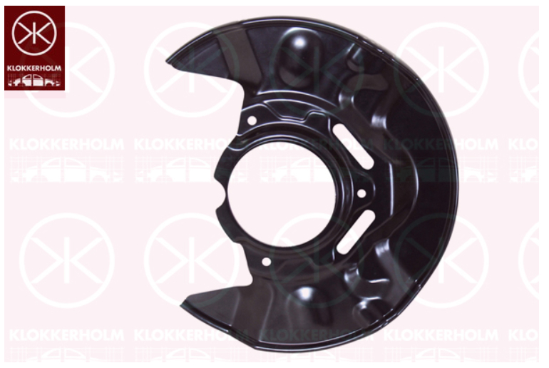 Ankerplate, Bremseskjold