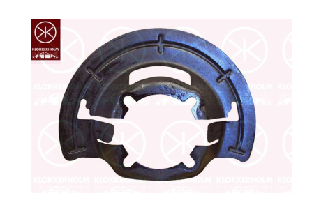 Ankerplate, Bremseskjold