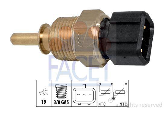 Temperatursensor for kjølevæske