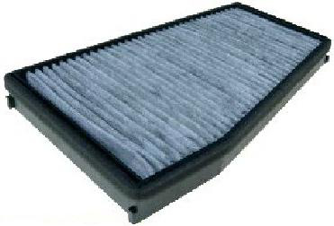 Kupéfilter aktivt kull