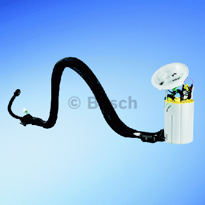 Drivstoffpumpe med armatur