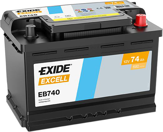 EB740 BATTERI 12V 74AH