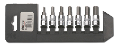 1/4 PIPEBITSSETT HEX 7-D SAE