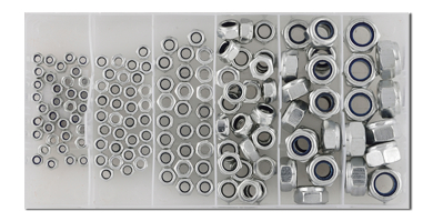 LÅSEMUTTER SORTIMENT 146DELER