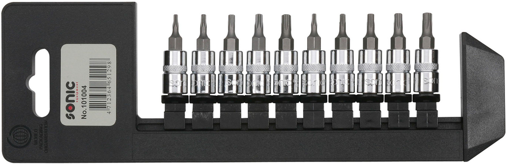 1/4 TORXBITS 10-DELER