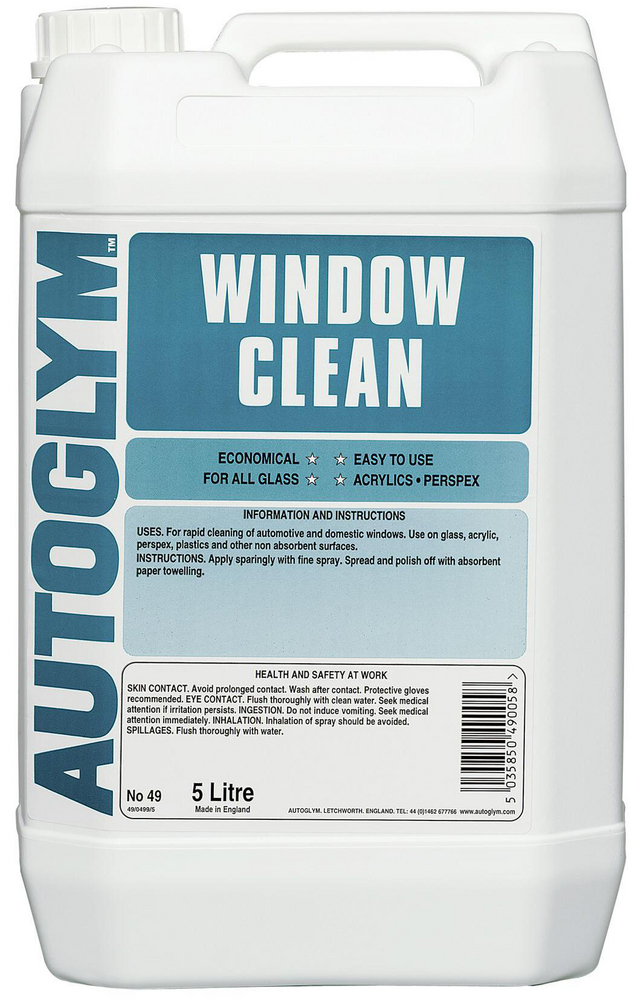 AUTOGLYM WINDOW CLEAN 49,  5L