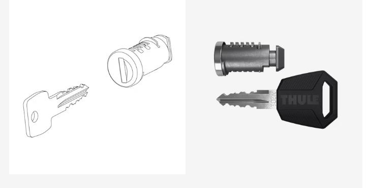 THULE LÅSESYLINDER