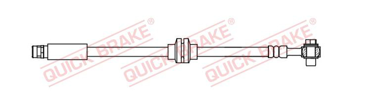 V/0 ANV 1170-PM0005736 Bremseslange