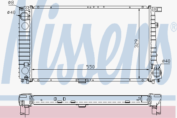 Radiator Bmw 730-735I Kat 8