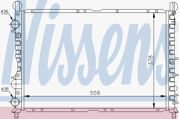 Radiator Alfa 155 Twin Spark 1