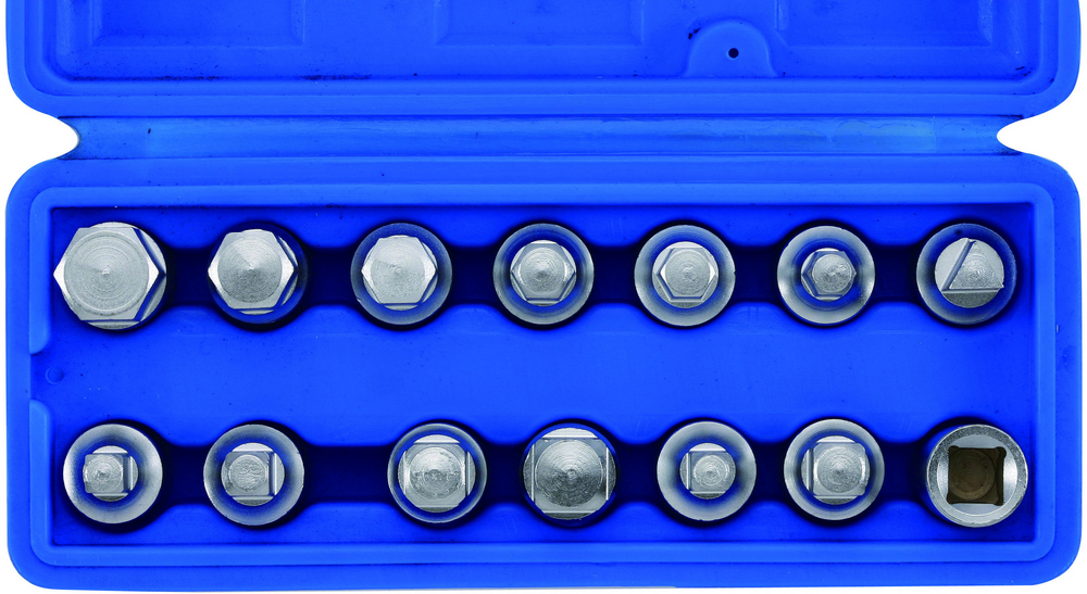 3/8 OLJEPLUGGPIPER 14 DELER