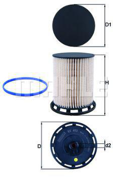 MAHLE DRIVSTOFFILTER WF8565