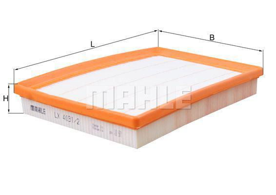 MAHLE LUFTFILTER MB
