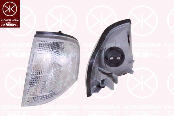 BLINKLYS KOMPL. HVIT