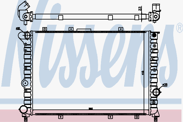 Radiator Alfa 156 1.9 Jtd 97-