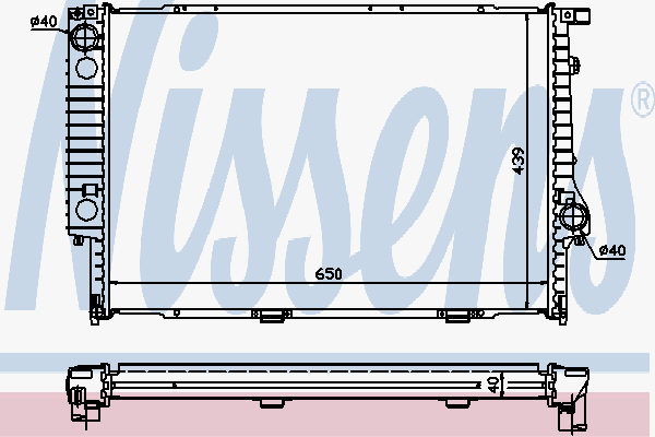 Radiator Bmw 524 Td-750I-850I