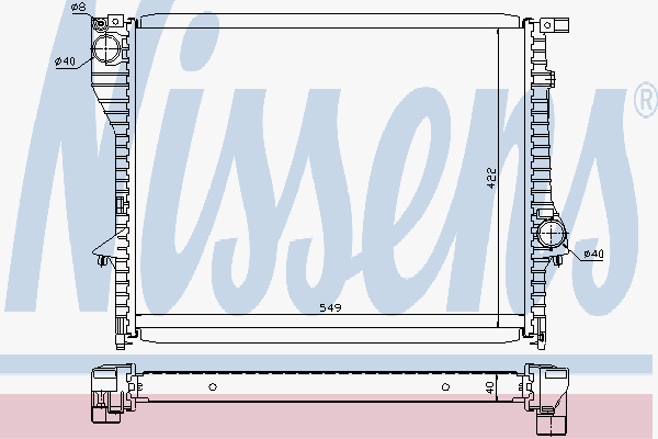 Radiator Bmw Z3 2.8 96-97