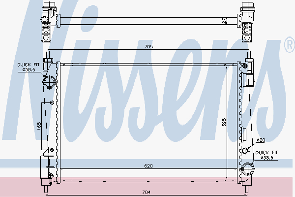 Radiator Fiat Grande Punto 1.3