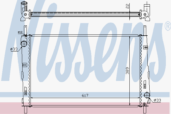 Radiator Ford Mondeo 1,6-1,8-2
