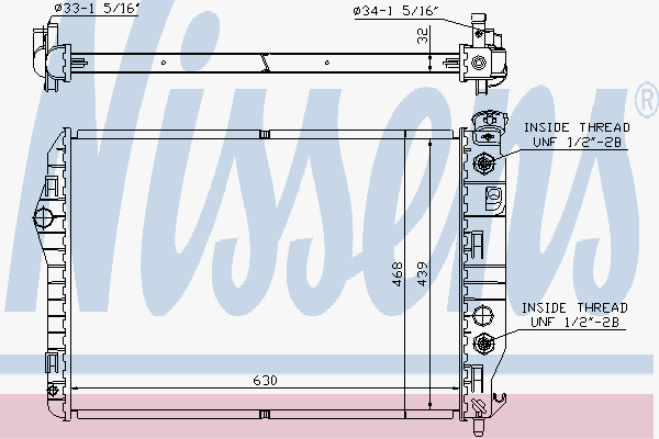 Radiator Chevrolet Camaro 5.7