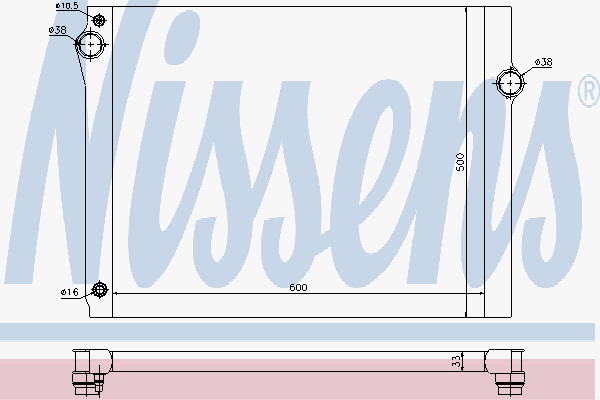 Radiator Bmw F01-F02 750I-750I