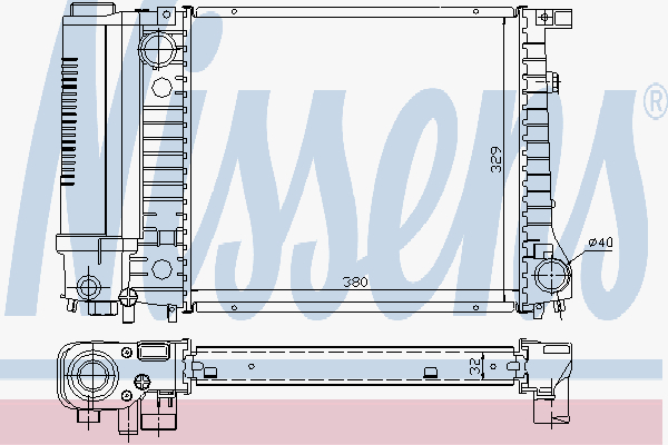 Radiator Bmw 316I-318I 90-