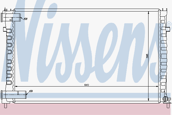 Radiator Citroen Xm 2,1 Td 97-