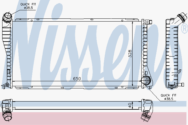 Radiator Bmw 7-Serie 730 D 97-