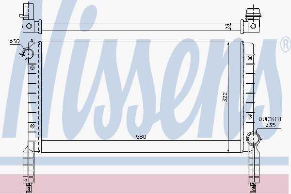 Radiator Fiat Doblo 1.2 01-