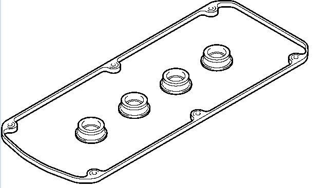 Ventildekselpakningsett