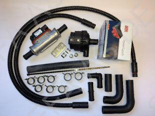 MOTORVARMER M/PUMPE KIT