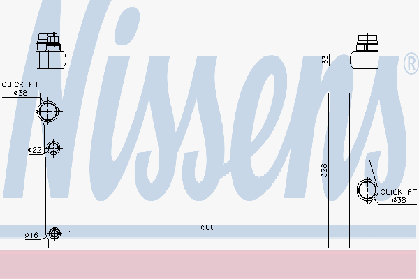 Radiator Bmw F01 730D