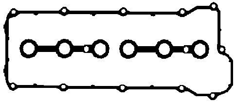 Toppdekselpakningssett