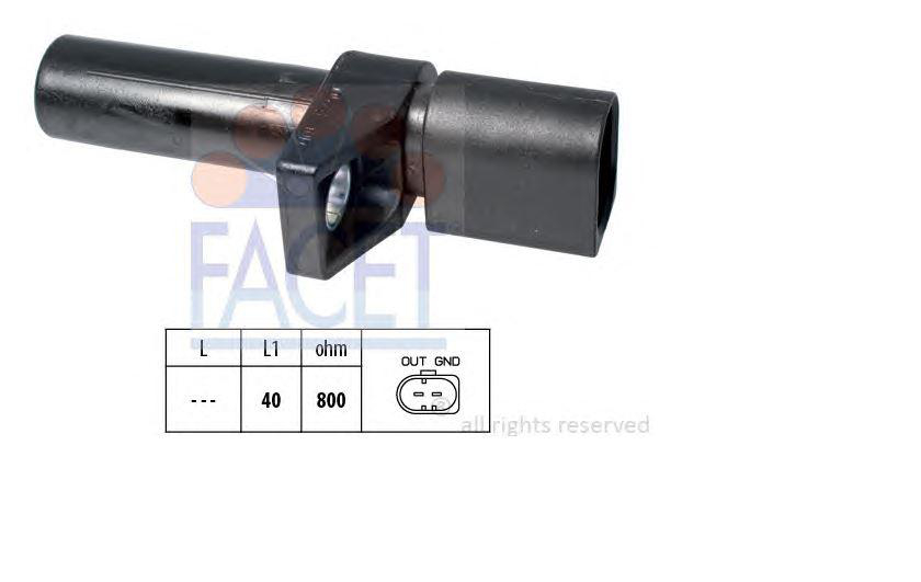 Veivakselposisjons-Sensor